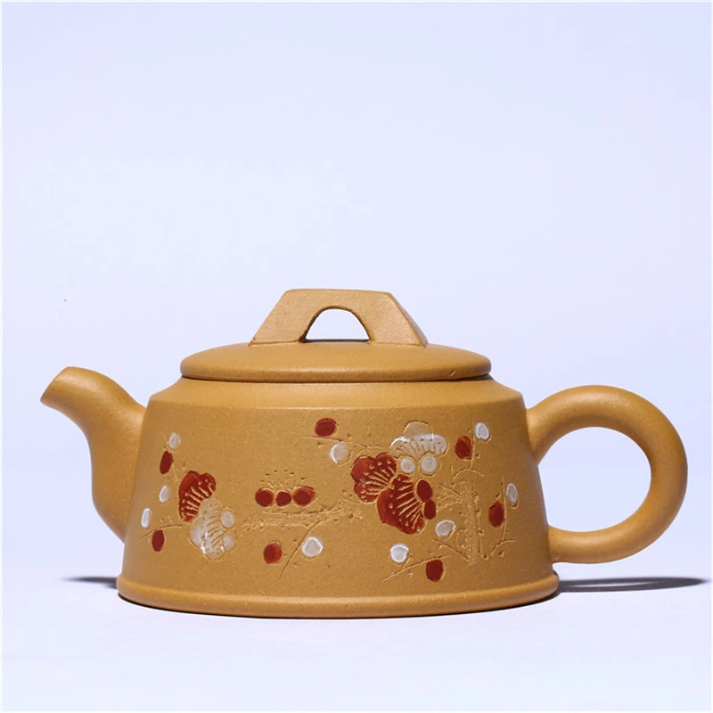 Yixing Purple Clay Teapot Handmade Teapot Raw Ore Section Mud Icing on The Cake Kungfu Tea Set Teapot Household Teapot
Yixing Purple Clay Teapot Handmade Teapot Raw Ore Section Mud Icing on The Cake Kungfu Tea Set Teapot Household Teapot