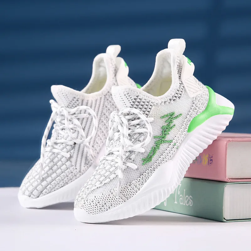 Fashion Breathable Mesh Kids Soft Bottom Shoes for Girls Casual Sports Boys Shoes Chaussure Enfant 2021 New Children Sneakers
Fashion Breathable Mesh Kids Soft Bottom Shoes for Girls Casual Sports Boys Shoes Chaussure Enfant 2021 New Children Sneakers