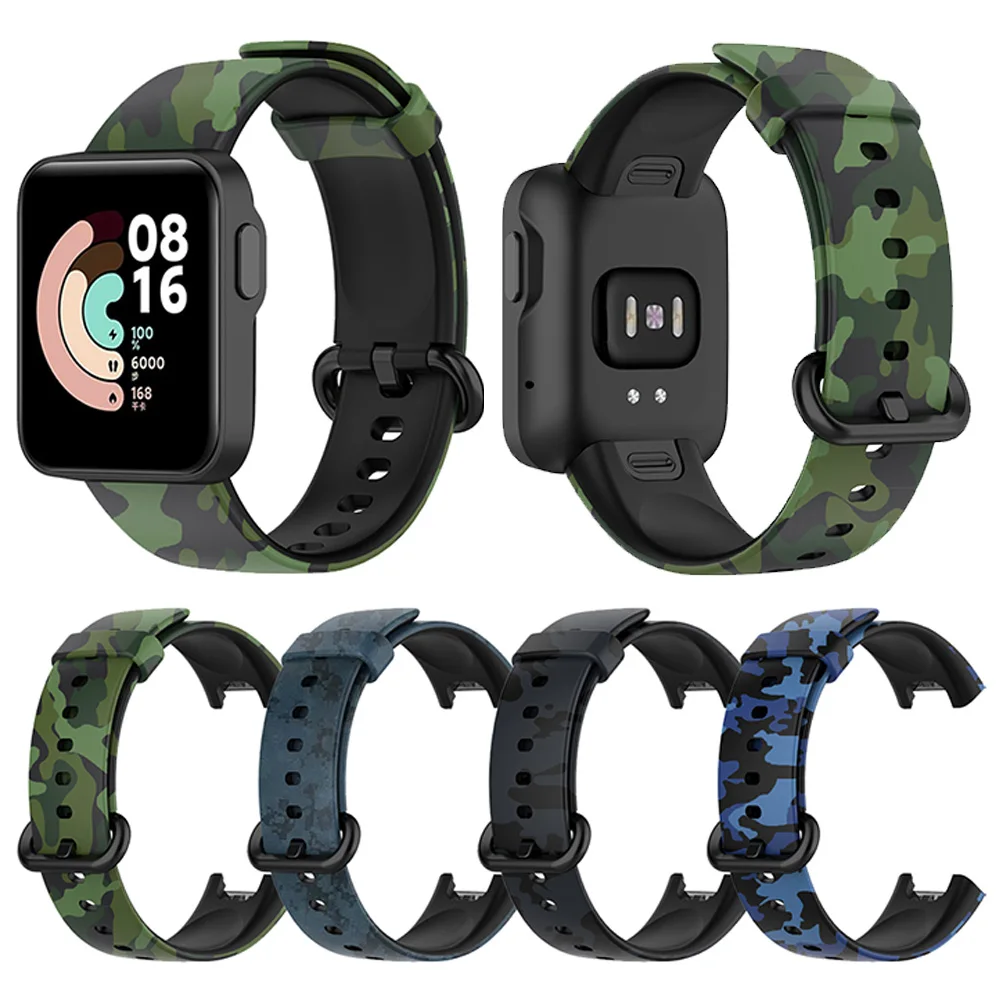 For Xiaomi Mi Watch Camouflage Sports Silicone Strap Lite Redmi Watch Wristband Watchband Bracelet Replaceable accessories
For Xiaomi Mi Watch Camouflage Sports Silicone Strap Lite Redmi Watch Wristband Watchband Bracelet Replaceable accessories