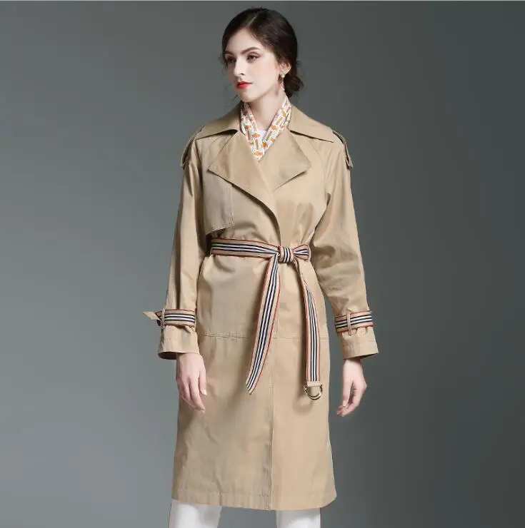 spring ladies trench coat women long sleeves loose coats womens casaco feminino double breasted overcoat woman casual autumn
spring ladies trench coat women long sleeves loose coats womens casaco feminino double breasted overcoat woman casual autumn