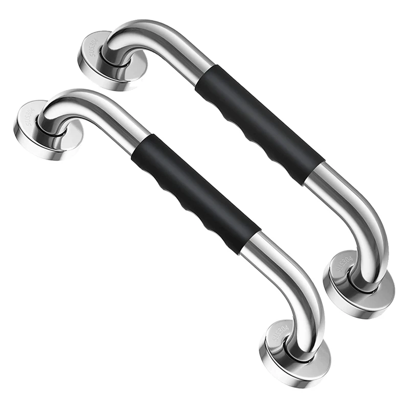 2 Pack Shower Grab Bar Anti Slip Grip, Stainless Steel Bath Grab Bar Balance Bar, Wall Mount Safety Handrail Support
2 Pack Shower Grab Bar Anti Slip Grip, Stainless Steel Bath Grab Bar Balance Bar, Wall Mount Safety Handrail Support