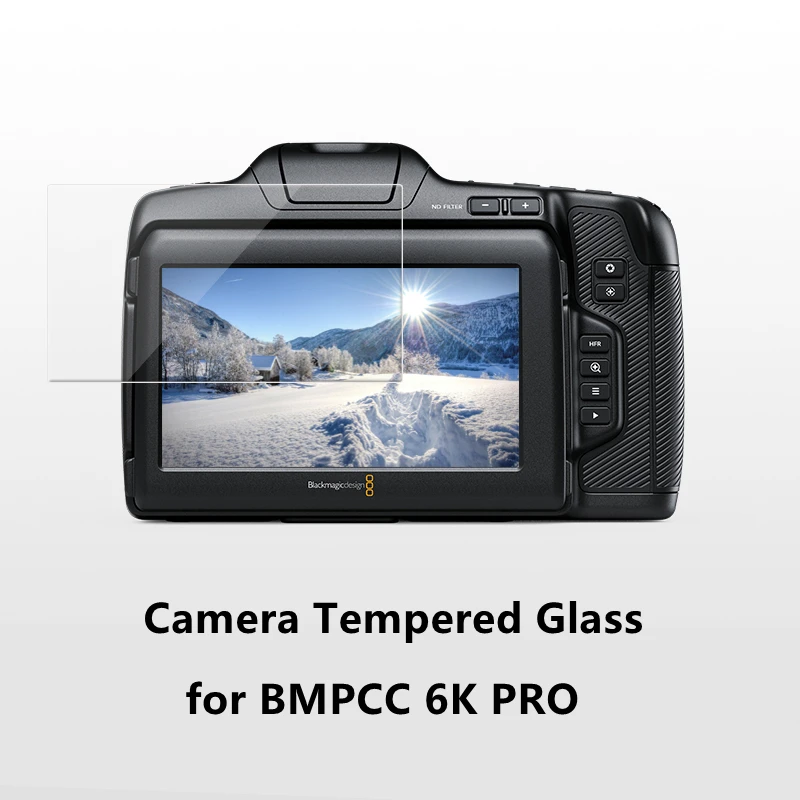 BMPCC 6K PRO Camera 9H Camera Tempered Glass for Blackmagic Design Pocket Cinema Camera 6K PRO LCD Screen Protector Film
BMPCC 6K PRO Camera 9H Camera Tempered Glass for Blackmagic Design Pocket Cinema Camera 6K PRO LCD Screen Protector Film