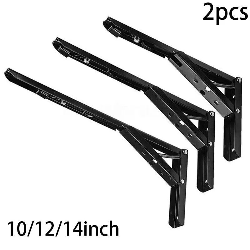 2pcs Stainless Steel Foldable Shelf Bracket Rack Stand Wall Mounted 10/12/14inch High Quality 2020 New Hardware Folding Bracket
2pcs Stainless Steel Foldable Shelf Bracket Rack Stand Wall Mounted 10/12/14inch High Quality 2020 New Hardware Folding Bracket