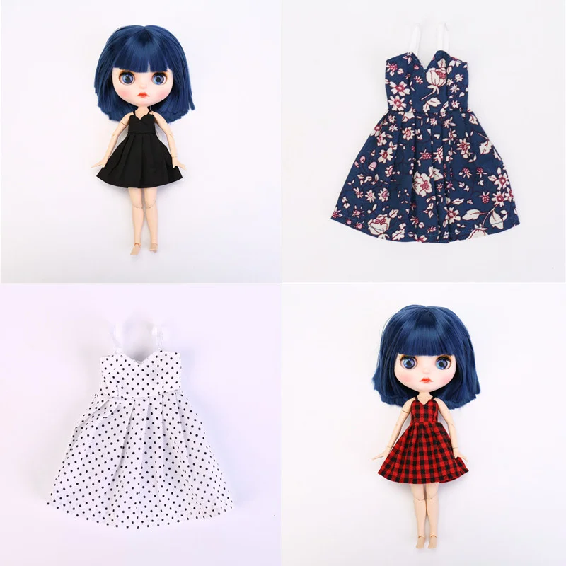 Hot Selling 30cm Blyth Doll Clothes Fashion Polka Dot Skirt Plaid Red Dress Suitable For 1/6 BJD Blyth Doll DIY Dress Up
Hot Selling 30cm Blyth Doll Clothes Fashion Polka Dot Skirt Plaid Red Dress Suitable For 1/6 BJD Blyth Doll DIY Dress Up