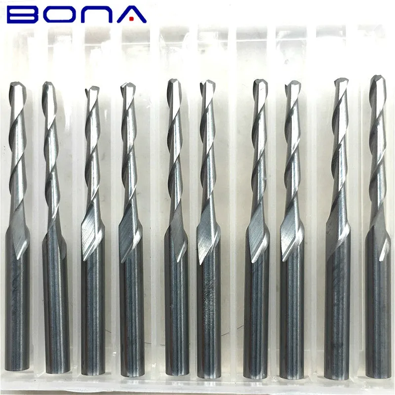 For wood working 10PCS diameter 2mm Carbide Ball Nose End Mill CNC Engraving Cutting, Router bits, milling cutter 3.175*2.0*17mm
For wood working 10PCS diameter 2mm Carbide Ball Nose End Mill CNC Engraving Cutting, Router bits, milling cutter 3.175*2.0*17mm