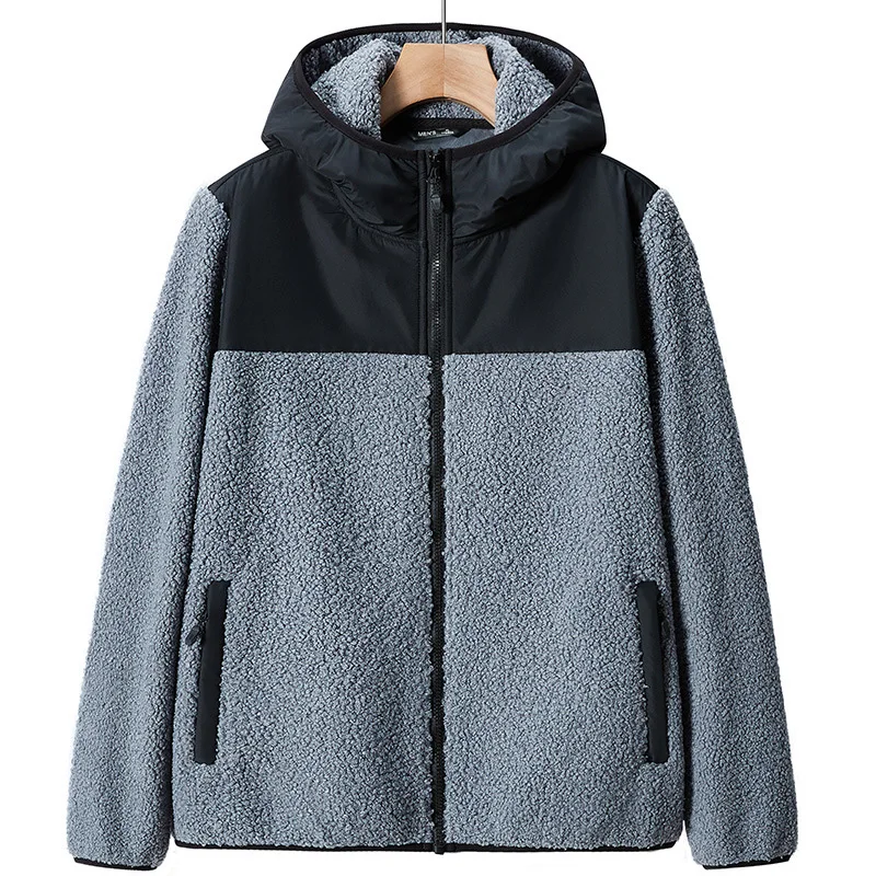 Men Women Polar Fleece Jackets Lamb Wool Autumn Winter Hooded Long Sleeve Warm Patchwork Couple Camping Hiking Mountain Clothes
Men Women Polar Fleece Jackets Lamb Wool Autumn Winter Hooded Long Sleeve Warm Patchwork Couple Camping Hiking Mountain Clothes