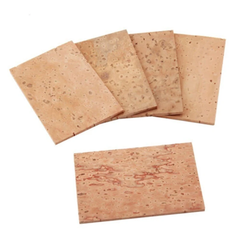 N58B 50 Pcs Universal Sax Neck Cork Natural Durable Wooden Alto Saxophone Neck Joint Cork Sheet for Alto/Soprano/Tenor Brass
N58B 50 Pcs Universal Sax Neck Cork Natural Durable Wooden Alto Saxophone Neck Joint Cork Sheet for Alto/Soprano/Tenor Brass
