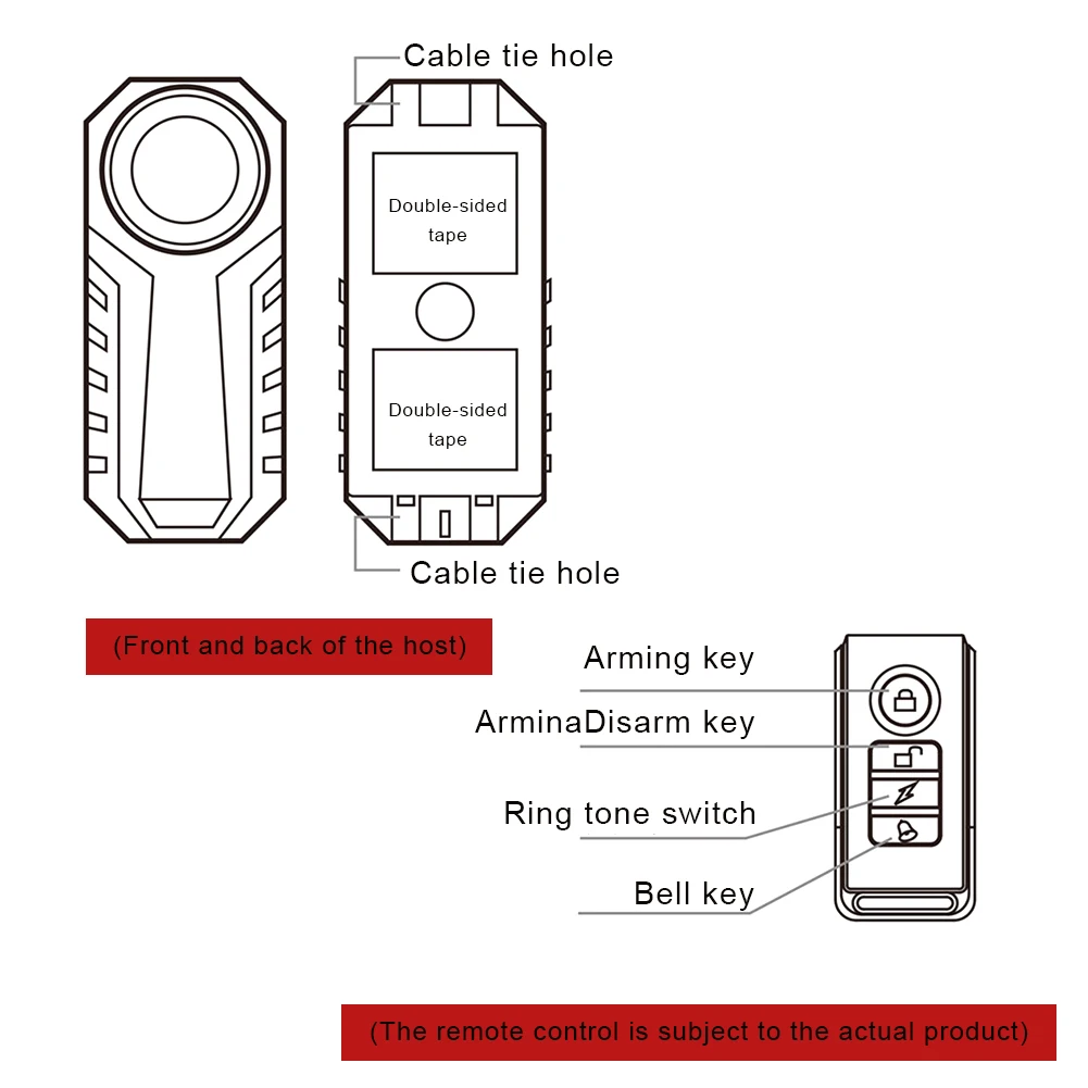 Waterproof Bike Anti-Theft Alarm Wireless Remote Control Motorcycle Bicycle Security Alarm 113dB Electric Car Alarm Sensor
Waterproof Bike Anti-Theft Alarm Wireless Remote Control Motorcycle Bicycle Security Alarm 113dB Electric Car Alarm Sensor