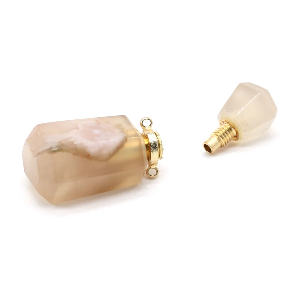 Fine Natural Stone Pendants Reiki Heal Perfume Bottle Charms for Jewelry Maling DIY Necklace for Women Gifts
Fine Natural Stone Pendants Reiki Heal Perfume Bottle Charms for Jewelry Maling DIY Necklace for Women Gifts