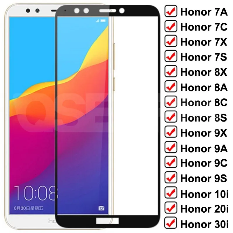 9D Protective Glass For Huawei Honor 7A 7C 7X 7S Tempered Glass Honor 8X 8A 8C 8S 9X 9A 9C 9S 9i 10i 20i 30i Screen Protector
9D Protective Glass For Huawei Honor 7A 7C 7X 7S Tempered Glass Honor 8X 8A 8C 8S 9X 9A 9C 9S 9i 10i 20i 30i Screen Protector
