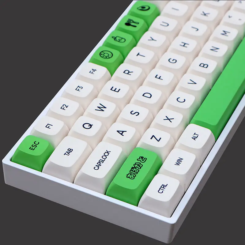 137-key Avocado Milk Keycaps PBT Sublimation XDA Highly Mechanical Keyboard Keycaps Japanese and English Full Round Keycaps 61
137-key Avocado Milk Keycaps PBT Sublimation XDA Highly Mechanical Keyboard Keycaps Japanese and English Full Round Keycaps 61