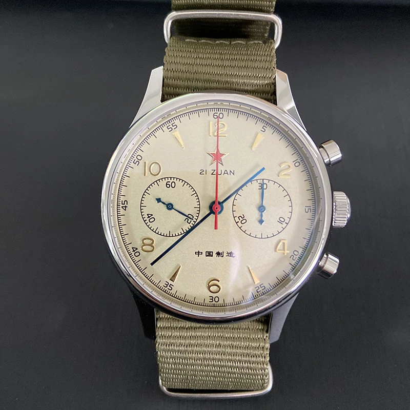 Men's 1963 Chronograph Seagull Movement st1901 Mens Watch Military 40mm Hand Wind Mechanical Wristwatch For Men Waterproof 2021
Men's 1963 Chronograph Seagull Movement st1901 Mens Watch Military 40mm Hand Wind Mechanical Wristwatch For Men Waterproof 2021