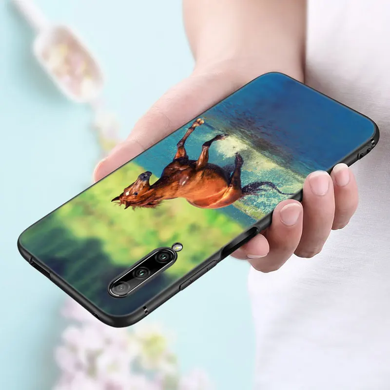 Чехол для телефона с изображением бегущей лошади Huawei Y9A Y7A Y9S Y8S Y6S Y5P Y6P Y7P Y8P Y5 Lite Y6 Y7