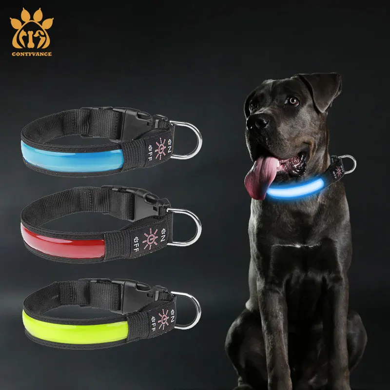 Personalise LED Glowing Dog Collar Adjustable Night Light Charging Safety Dog Collar Luminous Dog Collar Dog Christmas Present
Personalise LED Glowing Dog Collar Adjustable Night Light Charging Safety Dog Collar Luminous Dog Collar Dog Christmas Present