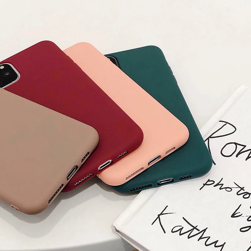 Moskado Fashion Solid Color Phone Case For iPhone 11 12 Pro X XR XS Max Mini SE 2020 6 6s 7 8 Plus Silicon Soft TPU Back Cover
Moskado Fashion Solid Color Phone Case For iPhone 11 12 Pro X XR XS Max Mini SE 2020 6 6s 7 8 Plus Silicon Soft TPU Back Cover