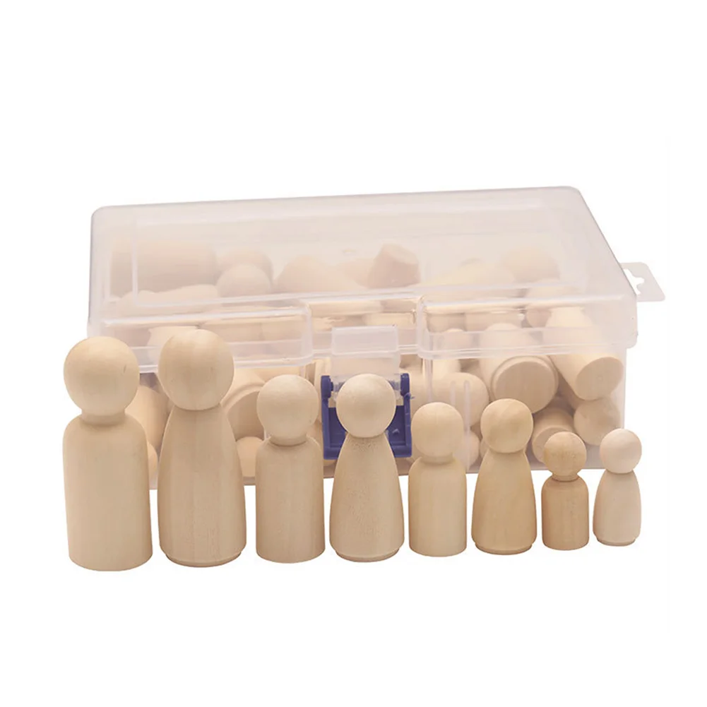50pcs Painted Wooden Figure Wooden Peg Dolls 50 Pieces Wooden Decorative DIY Doll People houten poppetjes
50pcs Painted Wooden Figure Wooden Peg Dolls 50 Pieces Wooden Decorative DIY Doll People houten poppetjes
