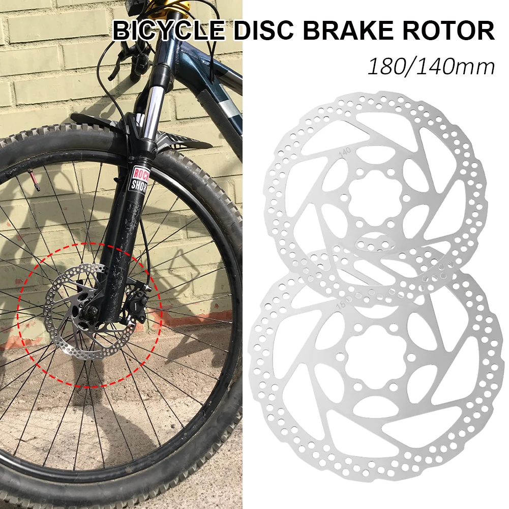 Bicycle Disc Brake Rotor 140mm/180mm Stainless Steel for Mountain Bike Road Bikes with 6 Bolts MTB Mountain Road Cruiser Bicycle
Bicycle Disc Brake Rotor 140mm/180mm Stainless Steel for Mountain Bike Road Bikes with 6 Bolts MTB Mountain Road Cruiser Bicycle