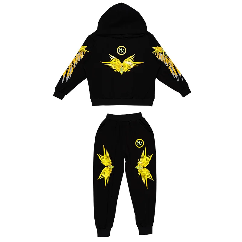 14 Year Boy Fashion Hooded Costume Spring Autumn Korean Sports Two Piece Sets Boutique Halloween Hip-hop Performance Clothing
14 Year Boy Fashion Hooded Costume Spring Autumn Korean Sports Two Piece Sets Boutique Halloween Hip-hop Performance Clothing