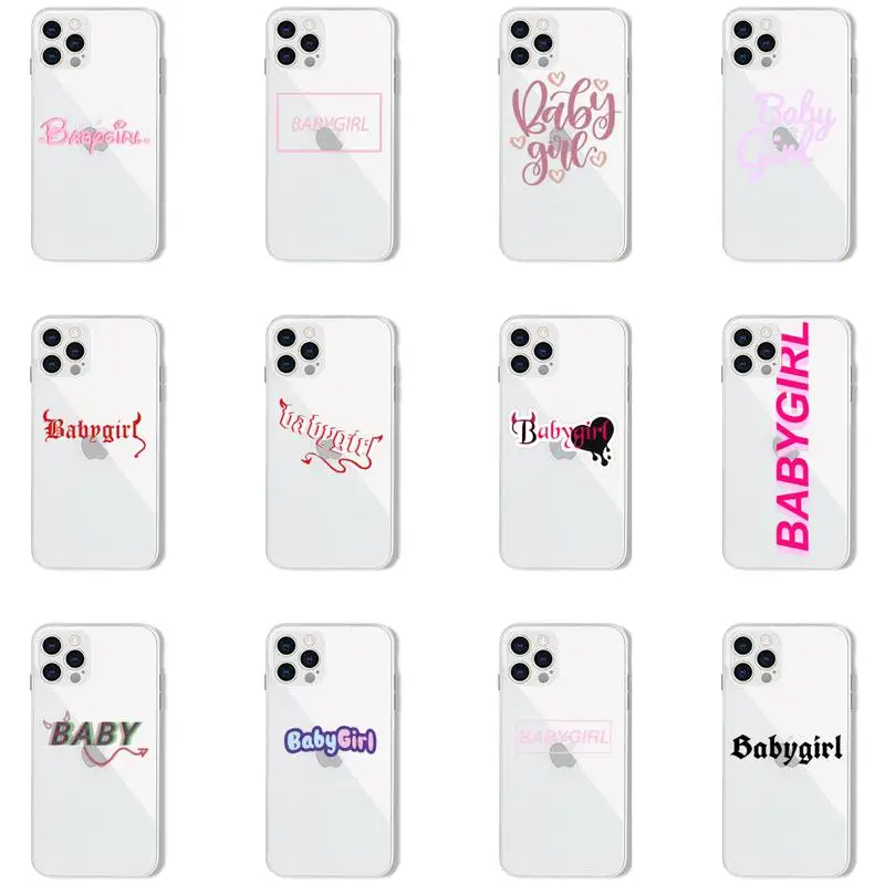 Babe babygirl honey line Text art Phone Case For iPhone 13 12 11 8 7 Pro Max Plus X XS XR MINI transparent clear New
Babe babygirl honey line Text art Phone Case For iPhone 13 12 11 8 7 Pro Max Plus X XS XR MINI transparent clear New