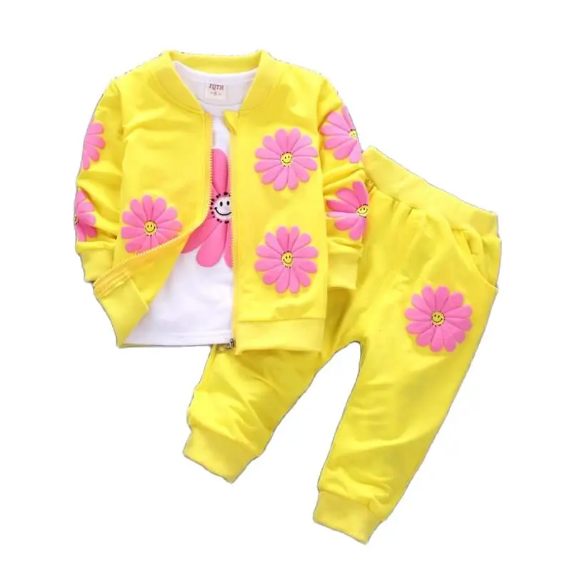 Spring Autumn Boys and girls Long Sleeve Set Cotton Print Three-piece Children's Cotton Set(Top+Pant+Coat) For And Girls 1-4Y
Spring Autumn Boys and girls Long Sleeve Set Cotton Print Three-piece Children's Cotton Set(Top+Pant+Coat) For And Girls 1-4Y