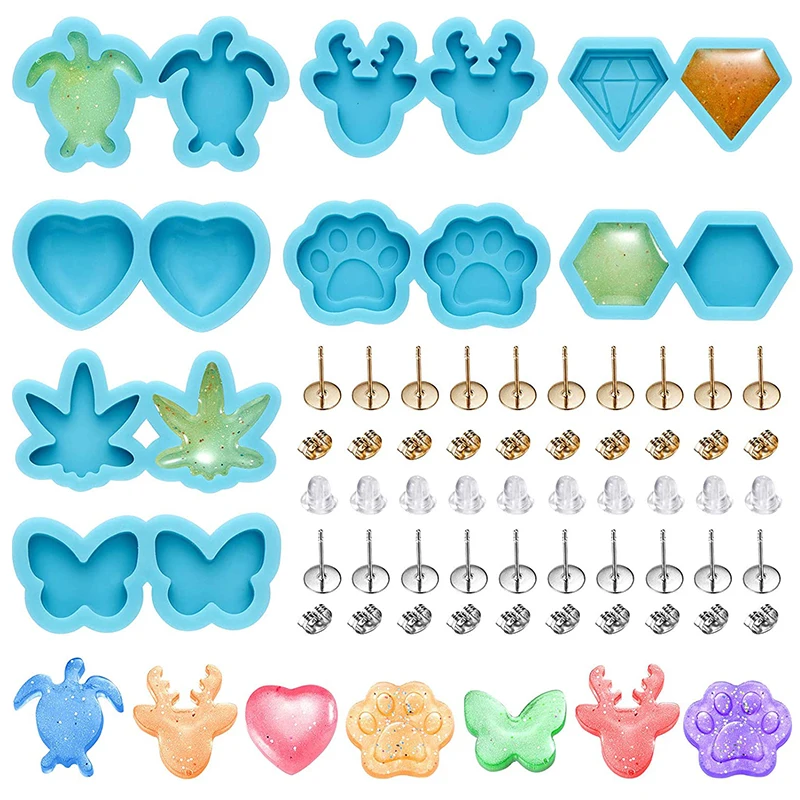 Earrings Studs Resin Moulds Jewellery Accessories Earrings Butterflies Cat Claws Leaves Shapes Silicone Casting Moulds
Earrings Studs Resin Moulds Jewellery Accessories Earrings Butterflies Cat Claws Leaves Shapes Silicone Casting Moulds
