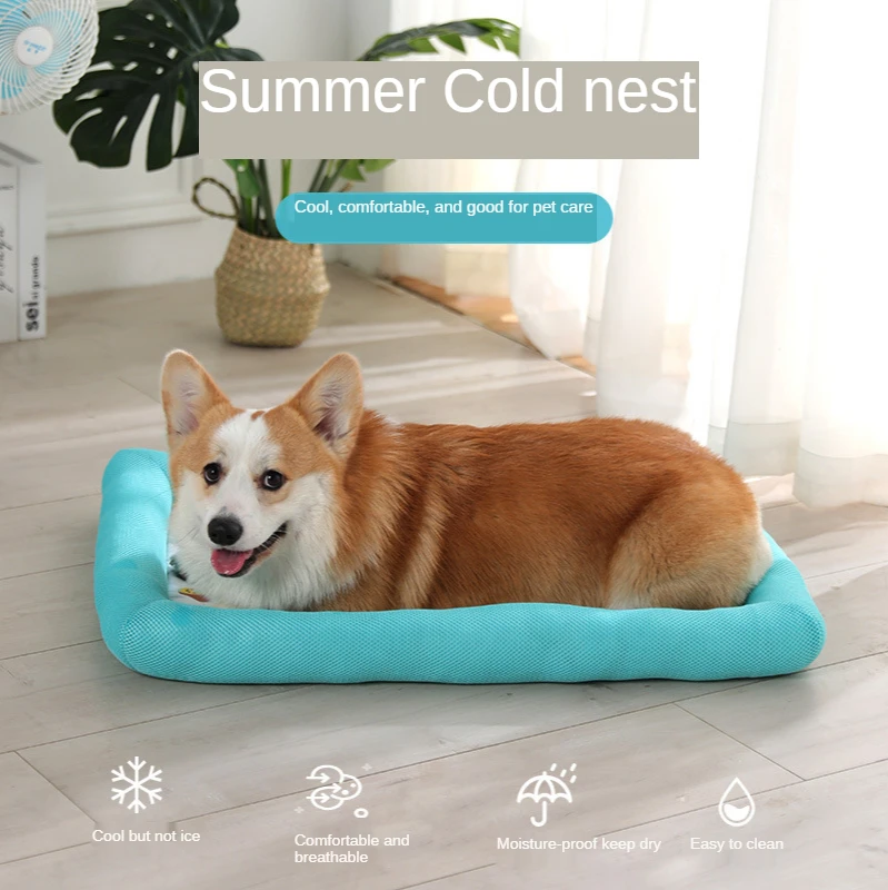 New Summer Cool Down Pet Ice Nest Kennel Cat Ice Pad Non-slip Waterproof Mat Cute Comfortable Cat Sleeping Pad Pet Supplies
New Summer Cool Down Pet Ice Nest Kennel Cat Ice Pad Non-slip Waterproof Mat Cute Comfortable Cat Sleeping Pad Pet Supplies
