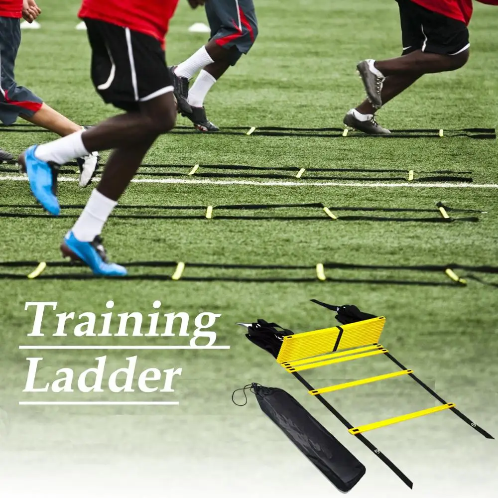 2020 Soccer Football Training Ladder Agility Speed Training Stairs Ladder Outdoor Agile Pace Nylon Staircase Adjustable 3M 4M 6M
2020 Soccer Football Training Ladder Agility Speed Training Stairs Ladder Outdoor Agile Pace Nylon Staircase Adjustable 3M 4M 6M