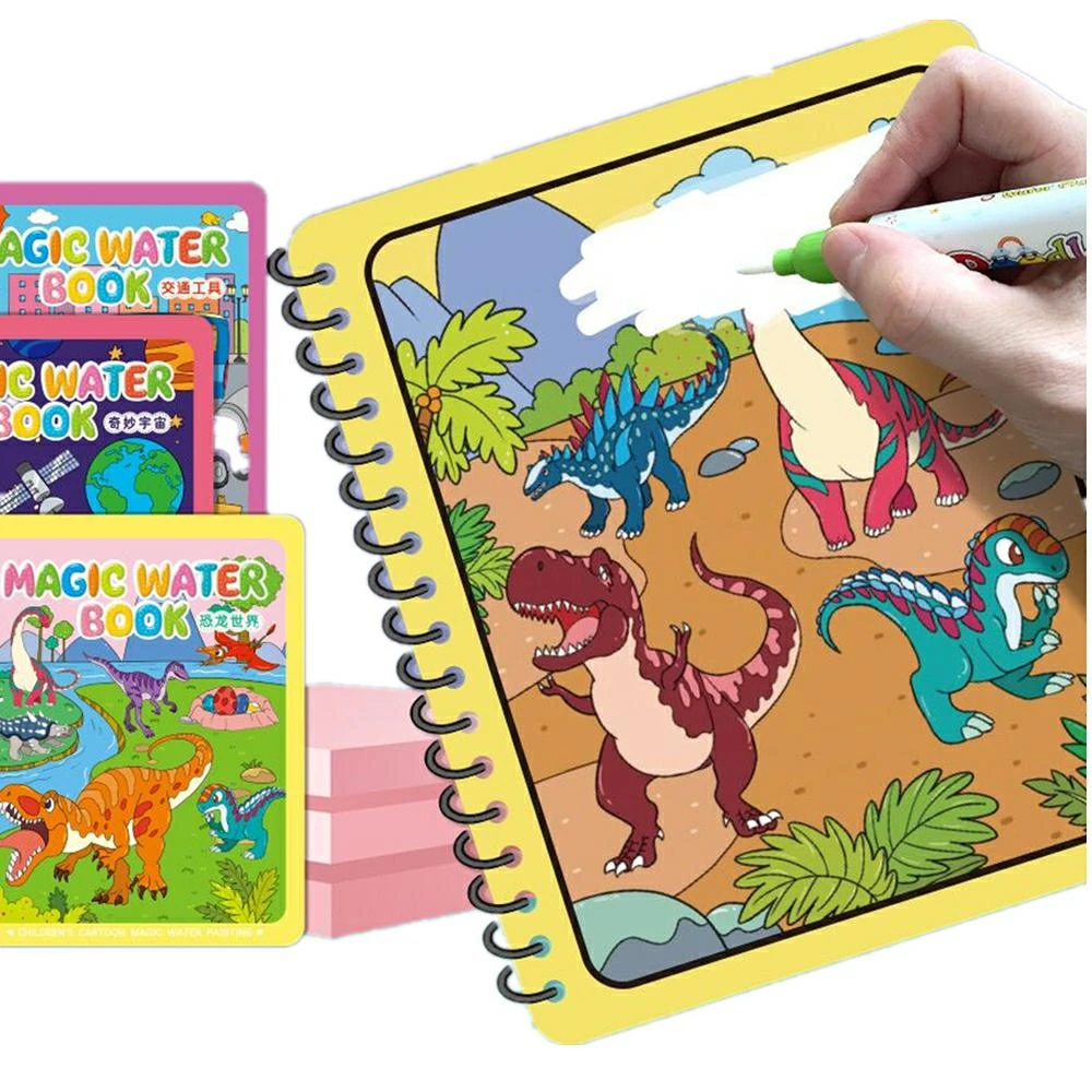 9 Books/set Montessori Toys Reusable Coloring Book Magic Water Drawing Book Sensory Early Education Toys for Kids Birthday Gift
9 Books/set Montessori Toys Reusable Coloring Book Magic Water Drawing Book Sensory Early Education Toys for Kids Birthday Gift