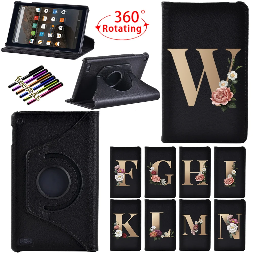 for Amazon Fire 7 5th Gen 2015/7th Gen 2017/9th Gen 2019 Dust-proof Flip 360 Rotating Stand Tablet Case Cover+Free Stylus
for Amazon Fire 7 5th Gen 2015/7th Gen 2017/9th Gen 2019 Dust-proof Flip 360 Rotating Stand Tablet Case Cover+Free Stylus