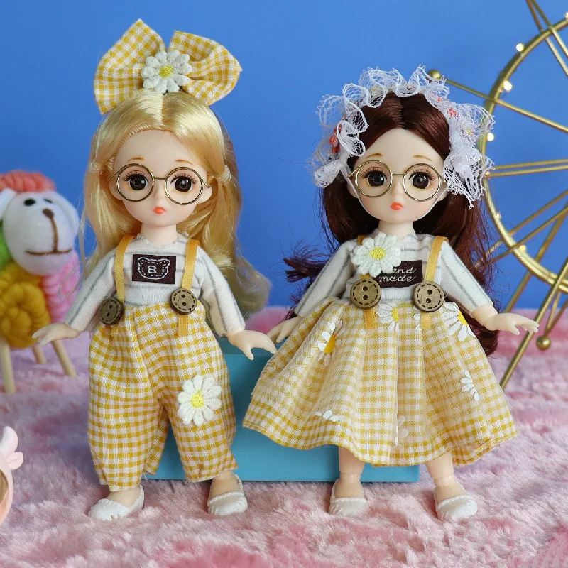 17cm Bjd Doll 13 Joints Doll 1/12 Children Exquisite Princess Set Fashion Girl Dress Up Toy 3D Eyes Best Birthday Gift New
17cm Bjd Doll 13 Joints Doll 1/12 Children Exquisite Princess Set Fashion Girl Dress Up Toy 3D Eyes Best Birthday Gift New