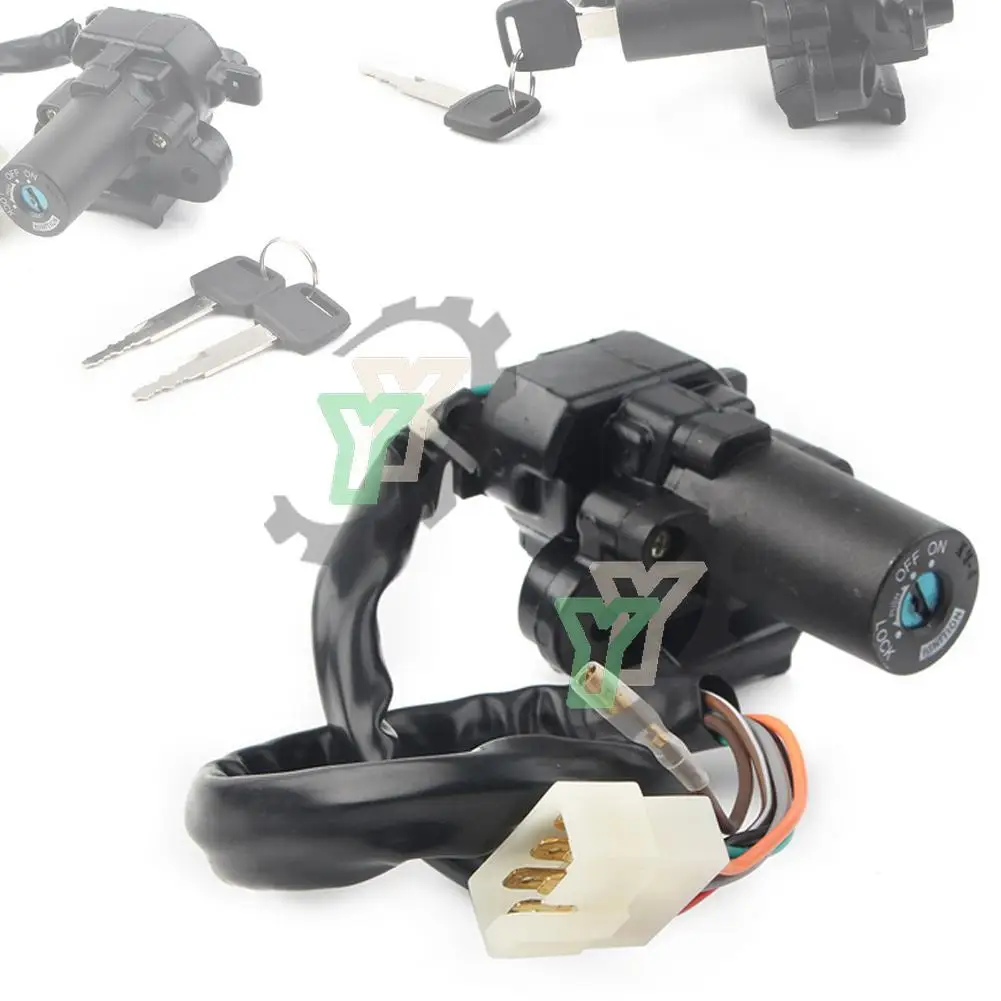 Motorcycle Ignition Switch Start Lock Contact Key Set For Kawasaki Ninja ZZR400 ZZR600 ZX6R ZX7R ZX-7RR ZXR750 ZX9R ZX-7RR ZX RR
Motorcycle Ignition Switch Start Lock Contact Key Set For Kawasaki Ninja ZZR400 ZZR600 ZX6R ZX7R ZX-7RR ZXR750 ZX9R ZX-7RR ZX RR