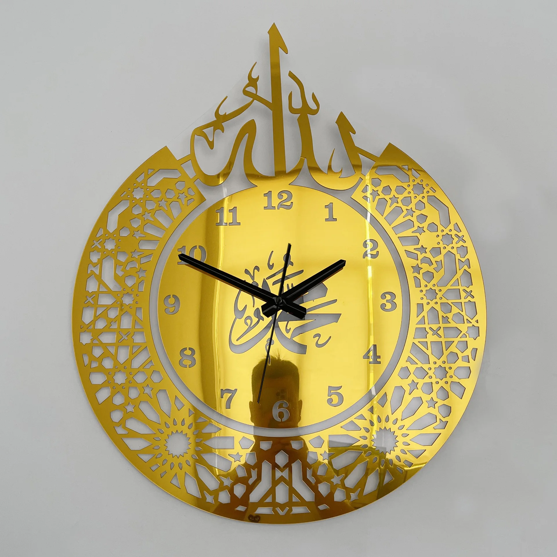 Acrylic Surah Al Ikhlas Wall Clock Islamic Calligraphy Muslim Gifts Eid Gift Ramadan Decor Islamic Luxury Wall Clock for Home
Acrylic Surah Al Ikhlas Wall Clock Islamic Calligraphy Muslim Gifts Eid Gift Ramadan Decor Islamic Luxury Wall Clock for Home