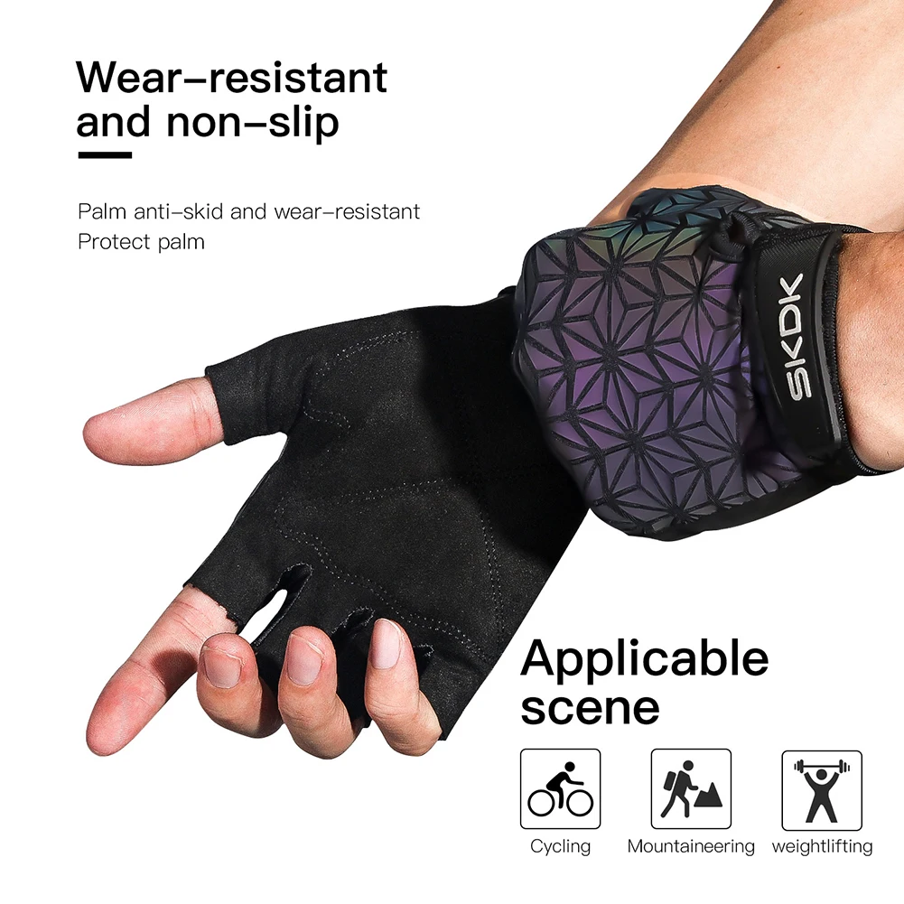S/M/L Non-slip Sports Gloves Gym Workout Fitness Cycling Gloves Half Finger Bicycle for Outdoor Cycle Biking Entertainment
S/M/L Non-slip Sports Gloves Gym Workout Fitness Cycling Gloves Half Finger Bicycle for Outdoor Cycle Biking Entertainment