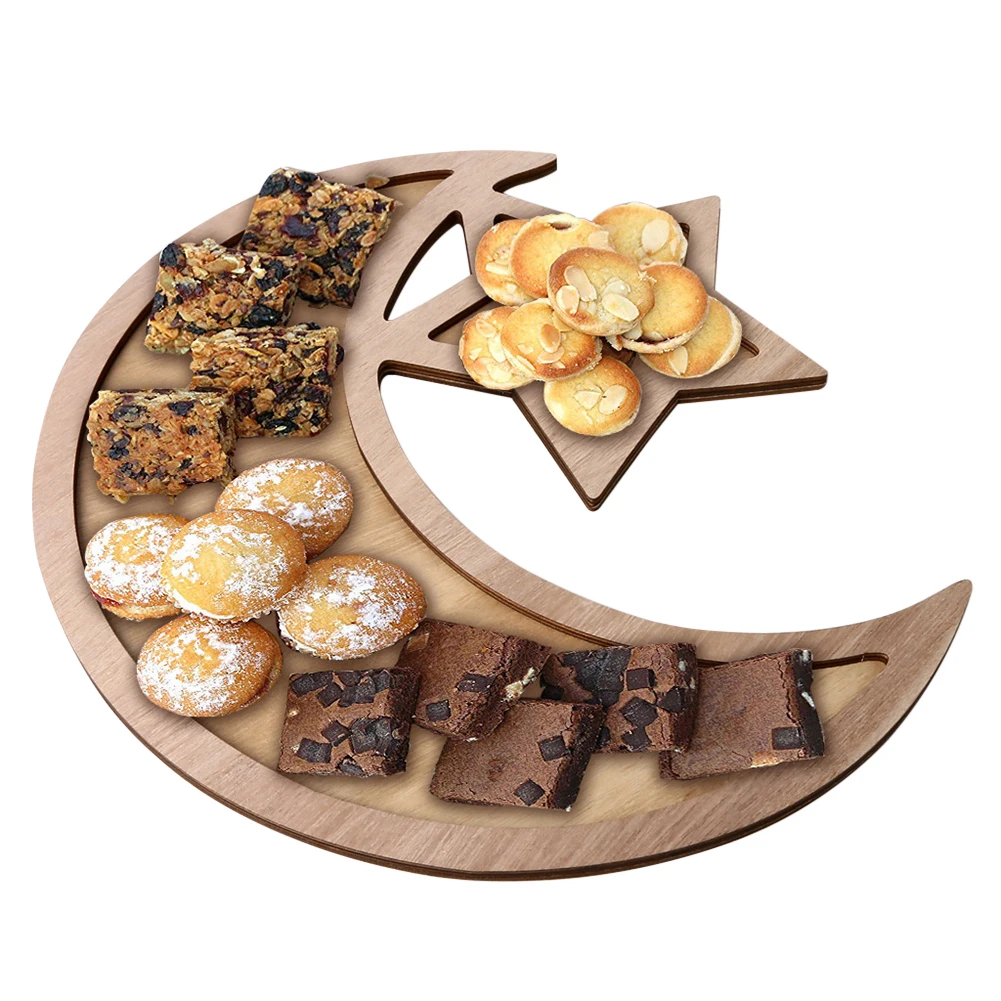 Wooden Tray for Eid Mubarak Dessert Pastry Serving Tray Ramadan Islam Muslim Home Decor
Wooden Tray for Eid Mubarak Dessert Pastry Serving Tray Ramadan Islam Muslim Home Decor