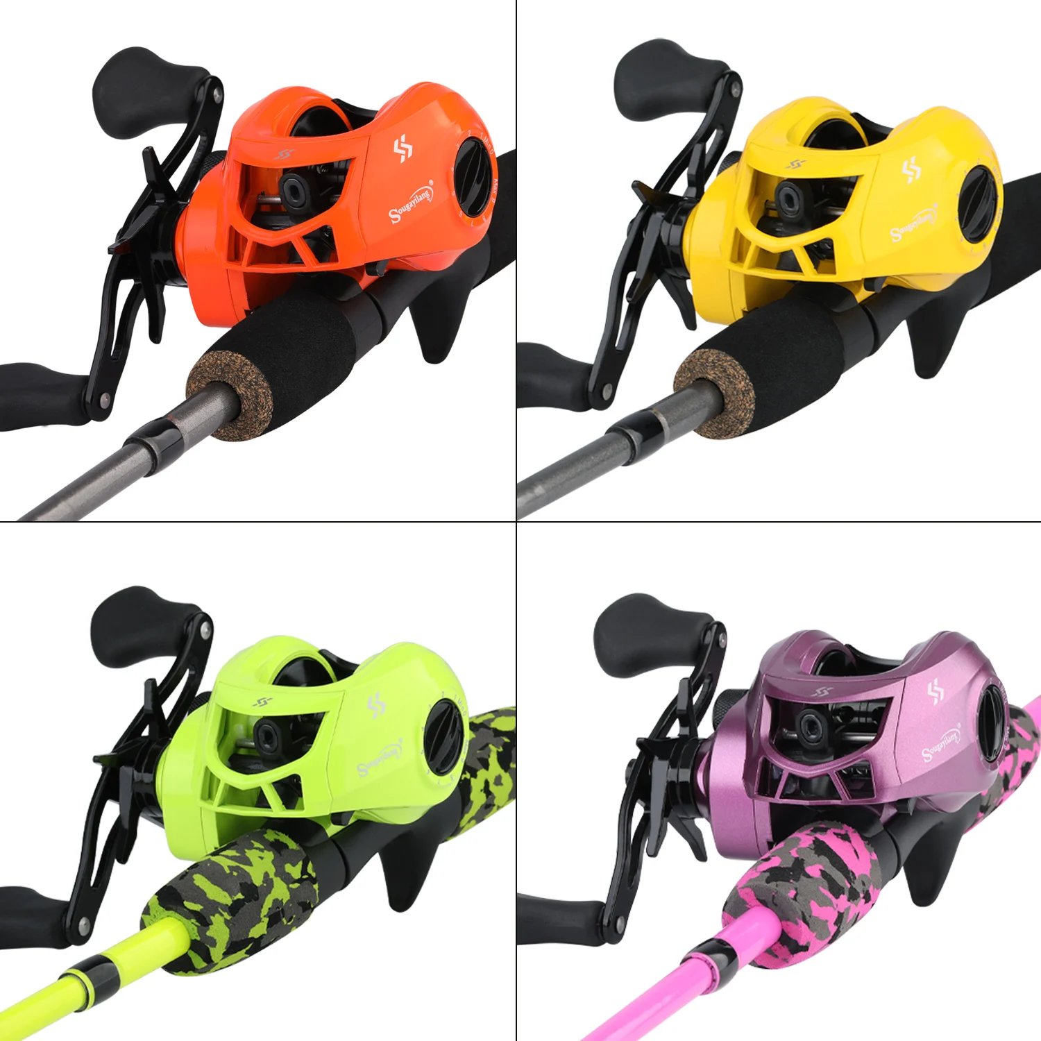 Sougayilang Fishing Rod Combo 5 sections Casting Fishing Rod and Reel Sets Baitcasting Reels Carpe Fishing Fishing Tackle Pesca
Sougayilang Fishing Rod Combo 5 sections Casting Fishing Rod and Reel Sets Baitcasting Reels Carpe Fishing Fishing Tackle Pesca