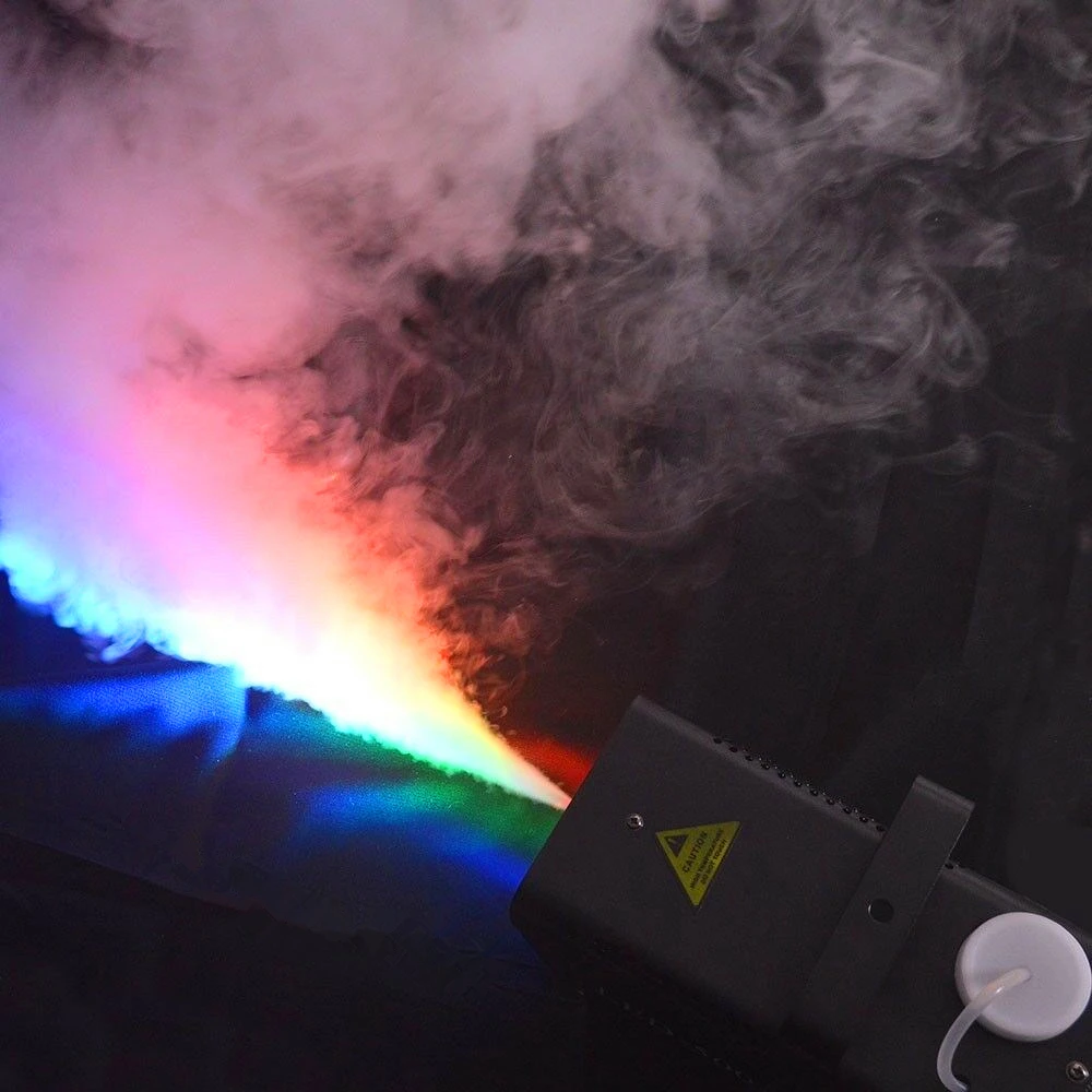 500W Smoke Machine, Fog Machine With RGB LED Lights, Remote Controls Fogger Ejector For Wedding, Party And Stage Lighting Effect
500W Smoke Machine, Fog Machine With RGB LED Lights, Remote Controls Fogger Ejector For Wedding, Party And Stage Lighting Effect