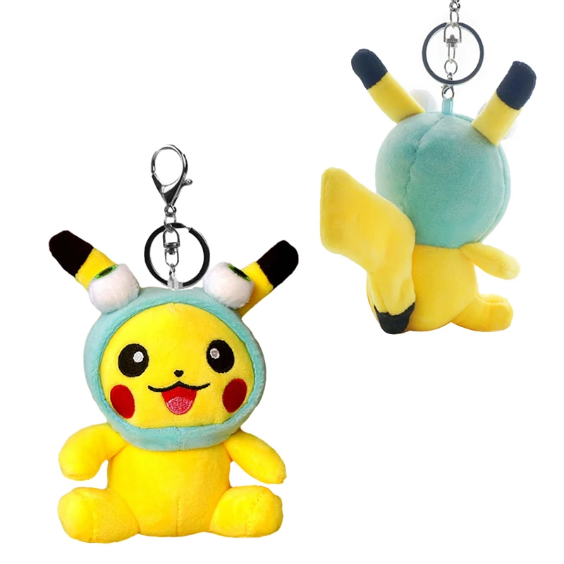 Original Takara Tomy Pokemon 13cm Anime Figure Pikachu Plush Keychain Toys Soft Stuffed Cartoon Doll Plushie Child Birthday Gift
Original Takara Tomy Pokemon 13cm Anime Figure Pikachu Plush Keychain Toys Soft Stuffed Cartoon Doll Plushie Child Birthday Gift