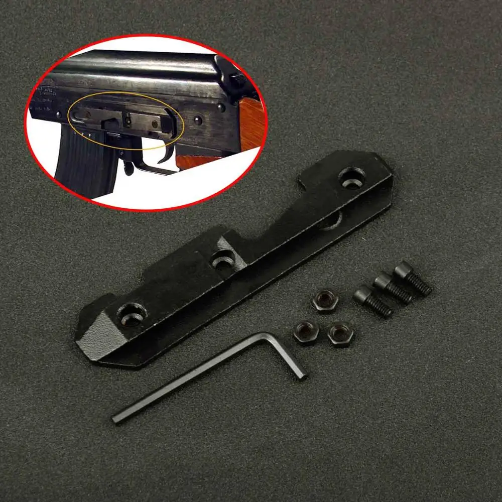 Тактическая стальная боковая пластина AK47 с ласточкиным хвостом подходит для