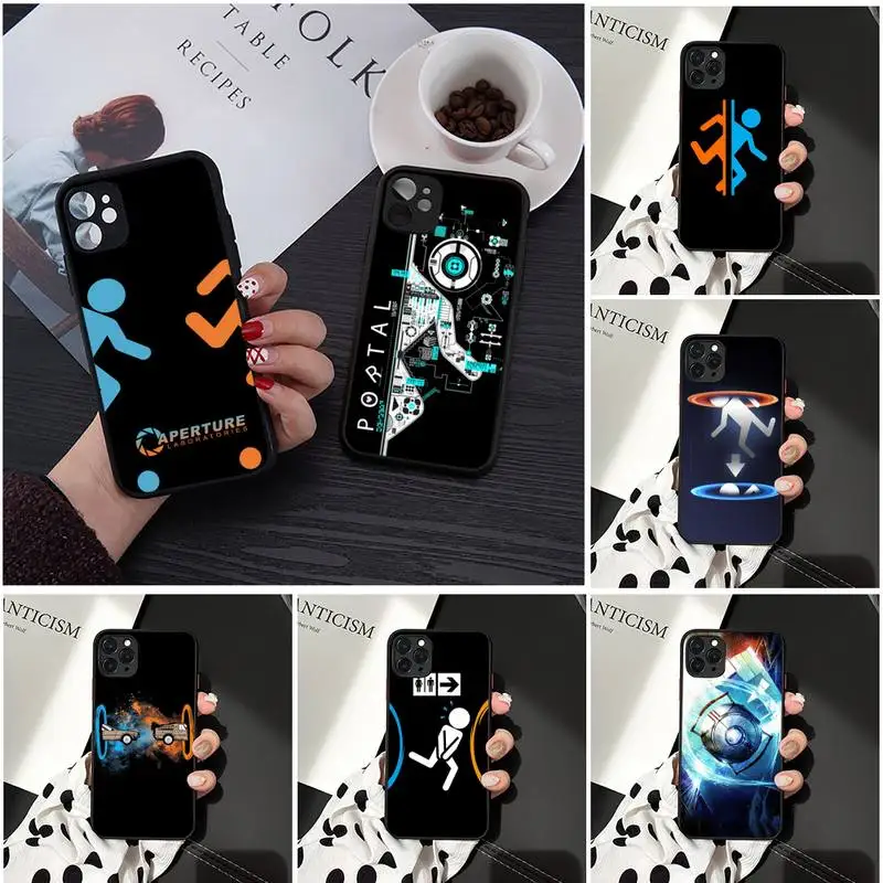 new Portal 2 game Wheatley Chell Phone Cases Matte Transparent for iPhone 7 8 11 12 s mini pro X XS XR MAX Plus cover funda
new Portal 2 game Wheatley Chell Phone Cases Matte Transparent for iPhone 7 8 11 12 s mini pro X XS XR MAX Plus cover funda