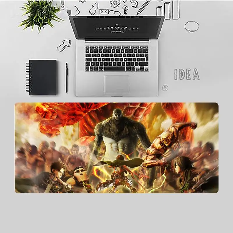 Attack on Titan Laptop Gaming Mice Mousepad Desk Table Protect Game Office Work Mouse Mat pad X XL Non-slip Laptop Cushion
Attack on Titan Laptop Gaming Mice Mousepad Desk Table Protect Game Office Work Mouse Mat pad X XL Non-slip Laptop Cushion