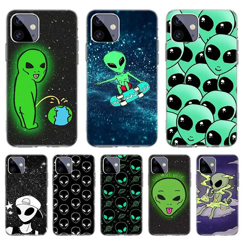 Lovely Funny Alien Case For Iphone 11 12 Pro Max 13 7 8 Plus XR XS X 12 Mini 6 6S SE 2020 SE2 Cover Shell Funda Coque
Lovely Funny Alien Case For Iphone 11 12 Pro Max 13 7 8 Plus XR XS X 12 Mini 6 6S SE 2020 SE2 Cover Shell Funda Coque
