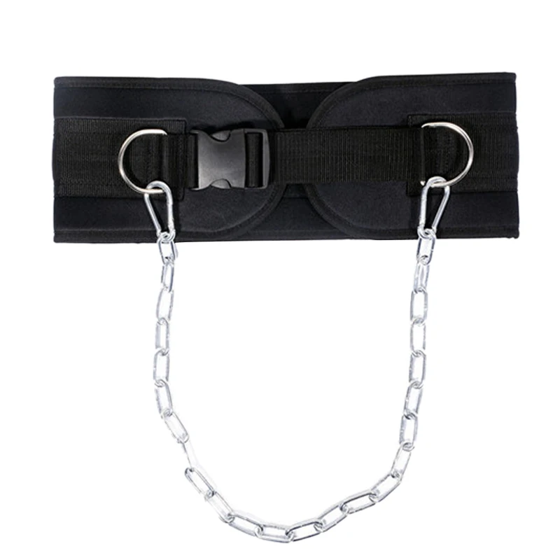 Dip Belt with Chain Gym Belt Pull Up Belt with Buckle for Weightlifting Training Gym Accessories
Dip Belt with Chain Gym Belt Pull Up Belt with Buckle for Weightlifting Training Gym Accessories