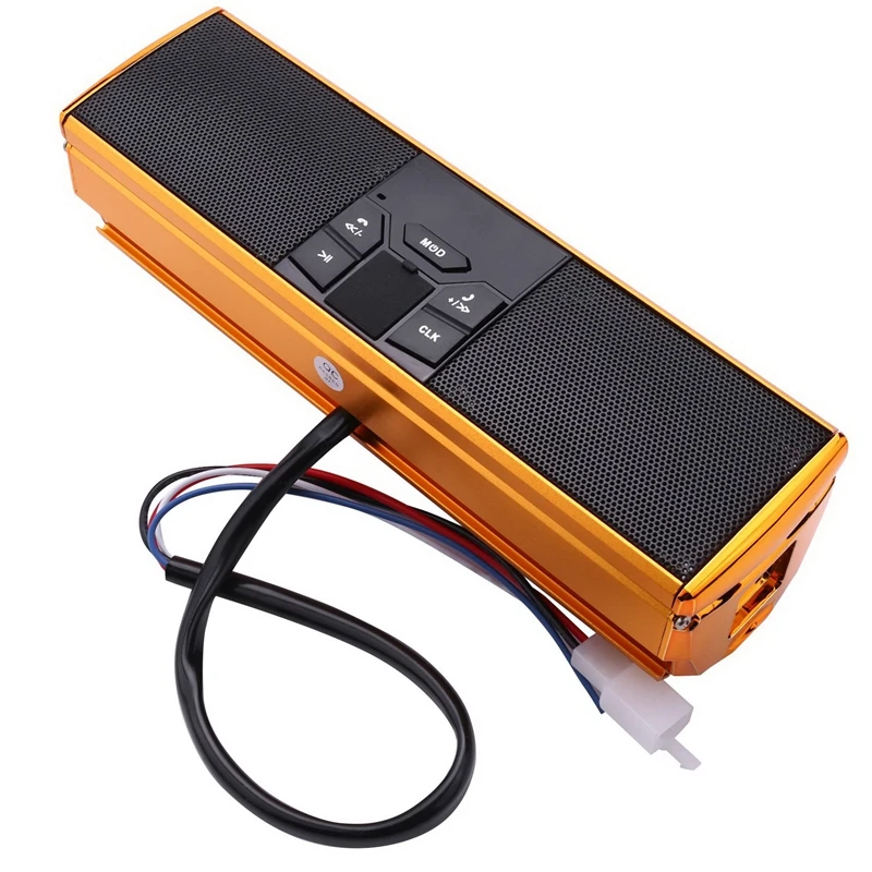 Motorcycle Stereo Speakers MP3 Music Player Bluetooth Player with USB,AUX-IN,FM Radio
Motorcycle Stereo Speakers MP3 Music Player Bluetooth Player with USB,AUX-IN,FM Radio