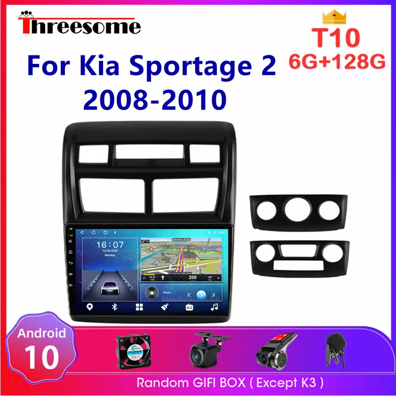 Android 10 2 Din Car Radio Multimedia Video Player For Kia Sportage 2 2008-2010 4G WiFi DSP GPS Navigation autoradio Head Unit
Android 10 2 Din Car Radio Multimedia Video Player For Kia Sportage 2 2008-2010 4G WiFi DSP GPS Navigation autoradio Head Unit