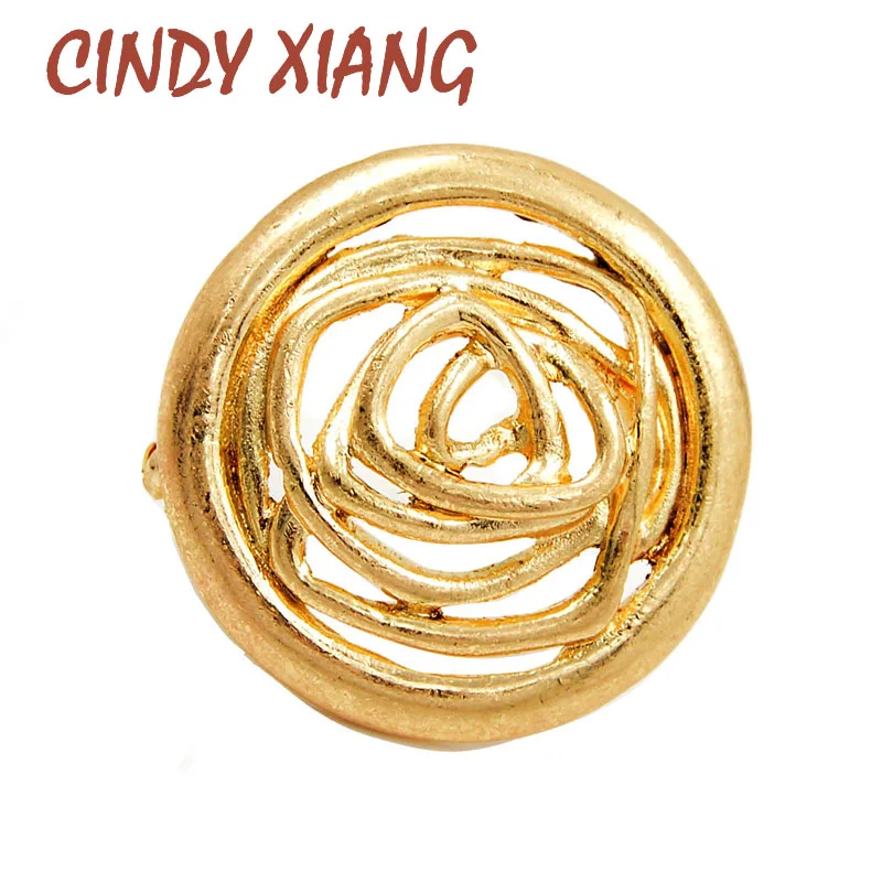 CINDY XIANG New Metal Hollow Round Circle Brooches For Men Women Unisex Irregular Flower Brooch Coat Shirt Pins Wedding Jewelry
CINDY XIANG New Metal Hollow Round Circle Brooches For Men Women Unisex Irregular Flower Brooch Coat Shirt Pins Wedding Jewelry