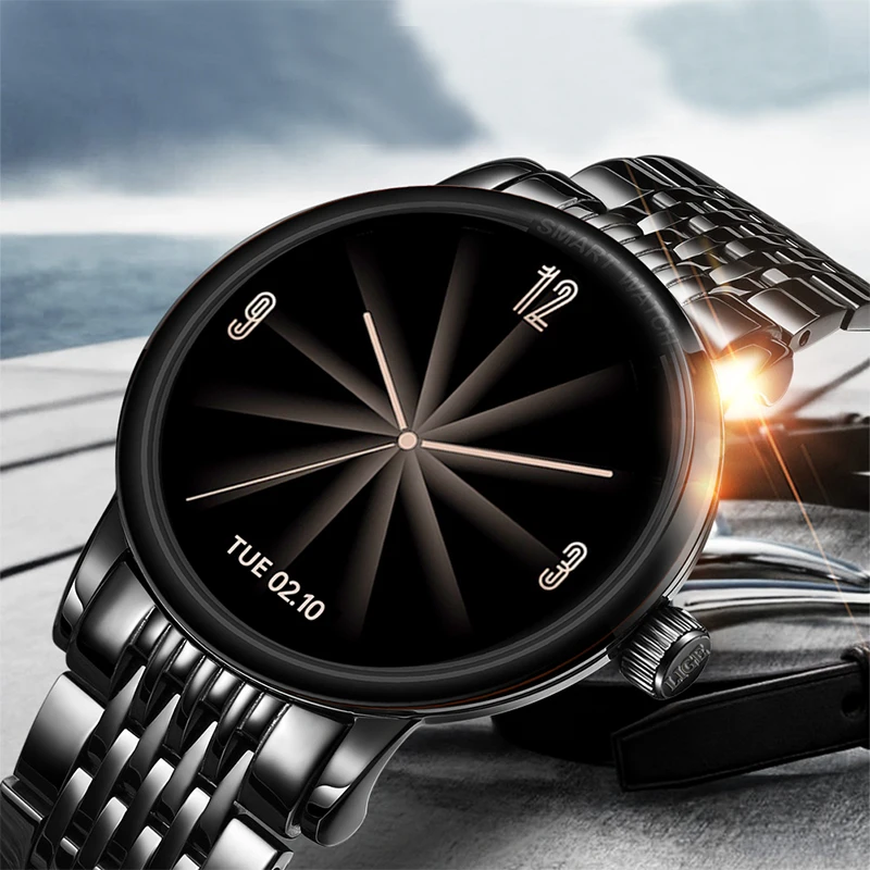 LIGE New Smart Watch Men smartwatch Sports Fitness Tracker Waterproof Full Circle Touch Screen Reloj Inteligente for Android IOS
LIGE New Smart Watch Men smartwatch Sports Fitness Tracker Waterproof Full Circle Touch Screen Reloj Inteligente for Android IOS