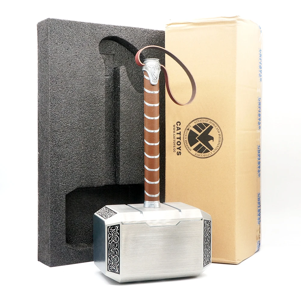 Cattoys Metal Hammer 1:1 Scale Thor Hammer 43CM Replica Collection Modell Toy Gift Cosplay Prop Mjolnir With Original Box
Cattoys Metal Hammer 1:1 Scale Thor Hammer 43CM Replica Collection Modell Toy Gift Cosplay Prop Mjolnir With Original Box