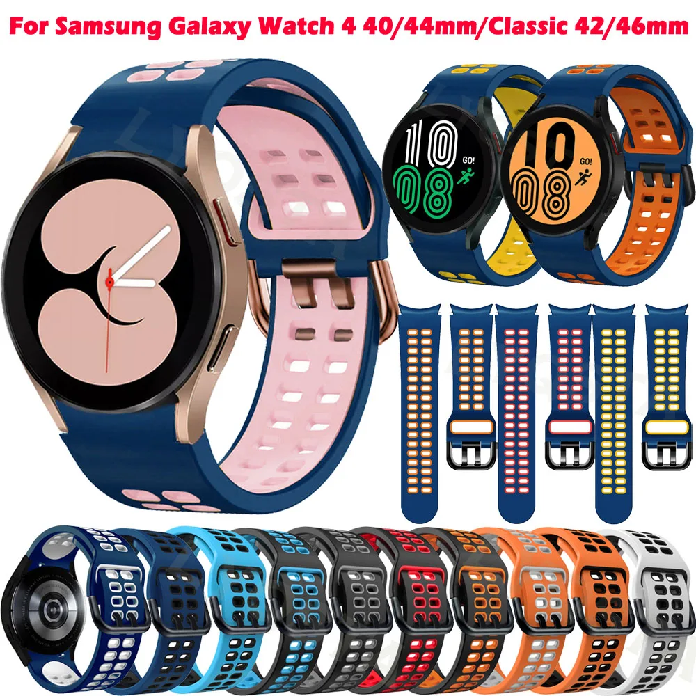 Ремешок силиконовый для Samsung Galaxy Watch 4 Classic, изогнутый браслет для наручных часов, 20 мм 44 мм 40 мм, 46 мм 42 мм
Ремешок силиконовый для Samsung Galaxy Watch 4 Classic, изогнутый браслет для наручных часов, 20 мм 44 мм 40 мм, 46 мм 42 мм
