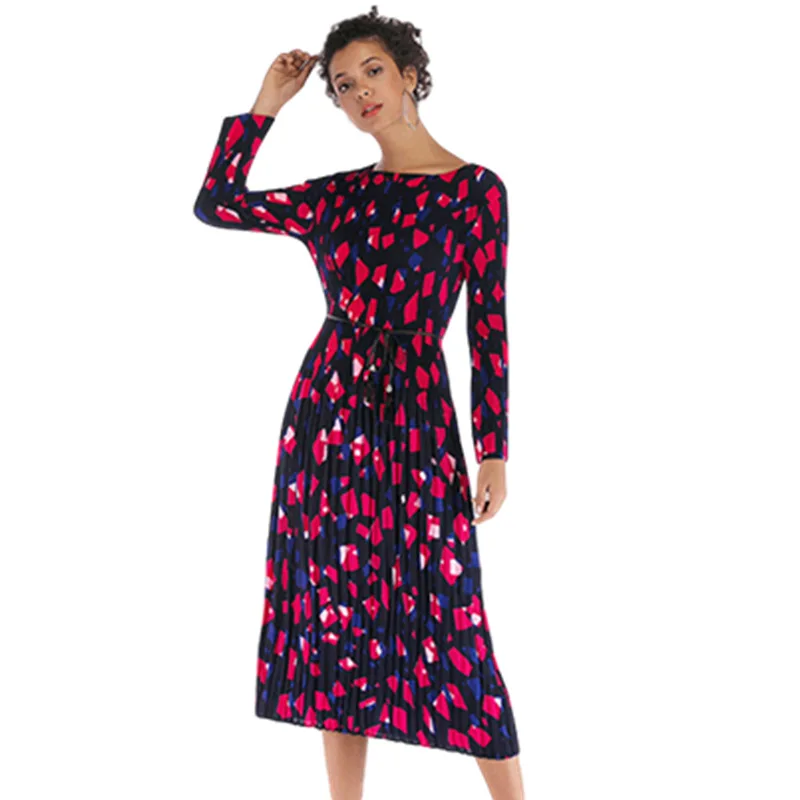 Donsignet Fashion Women's Dress Round Hedging Geometric Printing Vestidos Loose Plus Size Long Sleeve Dress Women's Clothing
Donsignet Fashion Women's Dress Round Hedging Geometric Printing Vestidos Loose Plus Size Long Sleeve Dress Women's Clothing