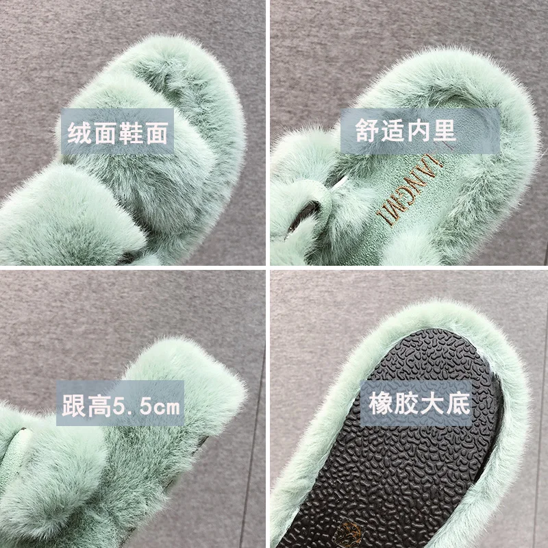 High-Heeled Shoes Lady Womens Slippers Outdoor Luxury Slides Fur Flip Flops Pantofle Platform Flock Designer Plush 2021 Massage
High-Heeled Shoes Lady Womens Slippers Outdoor Luxury Slides Fur Flip Flops Pantofle Platform Flock Designer Plush 2021 Massage